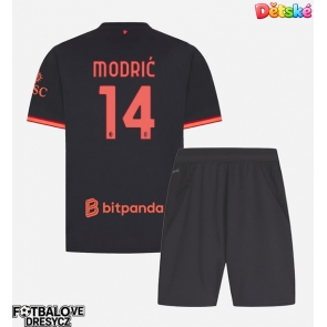 AC Milan Luka Modric #14 Dětské Alternativní dres komplet 2026-27 Krátký Rukáv (+ trenýrky)